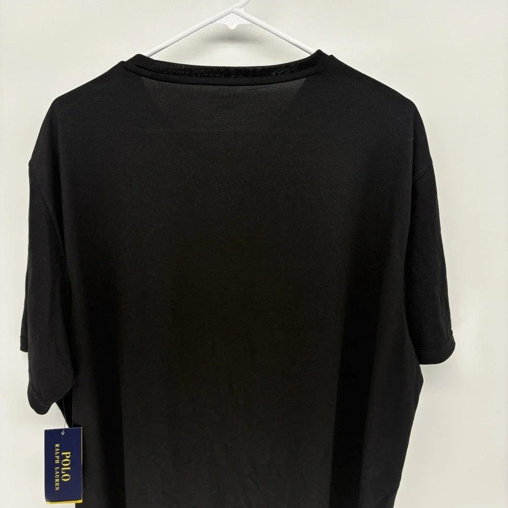 New Polo Ralph Lauren Shield Patch Graphic T Shirt Men XXL